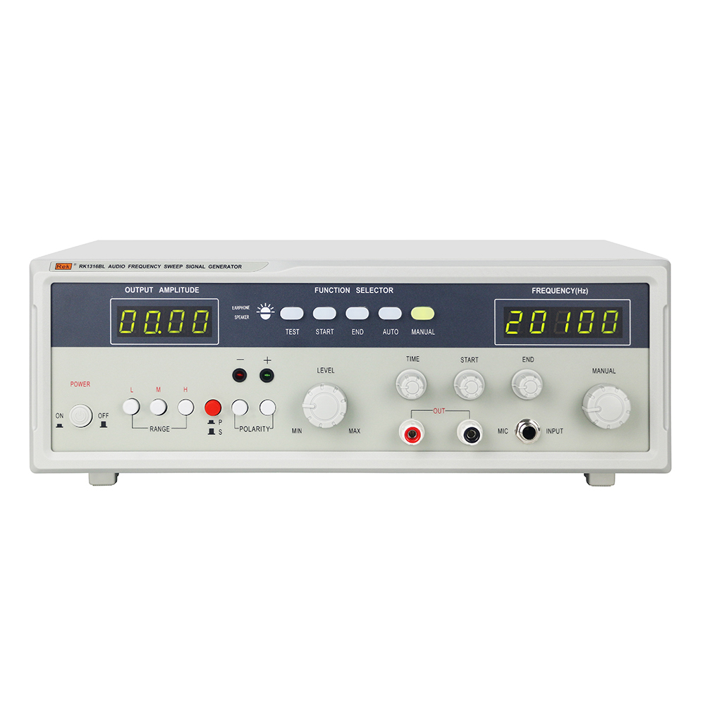 RK1316BL/RK1316D/RK1316E/RK1316G音頻信號(hào)發(fā)生器