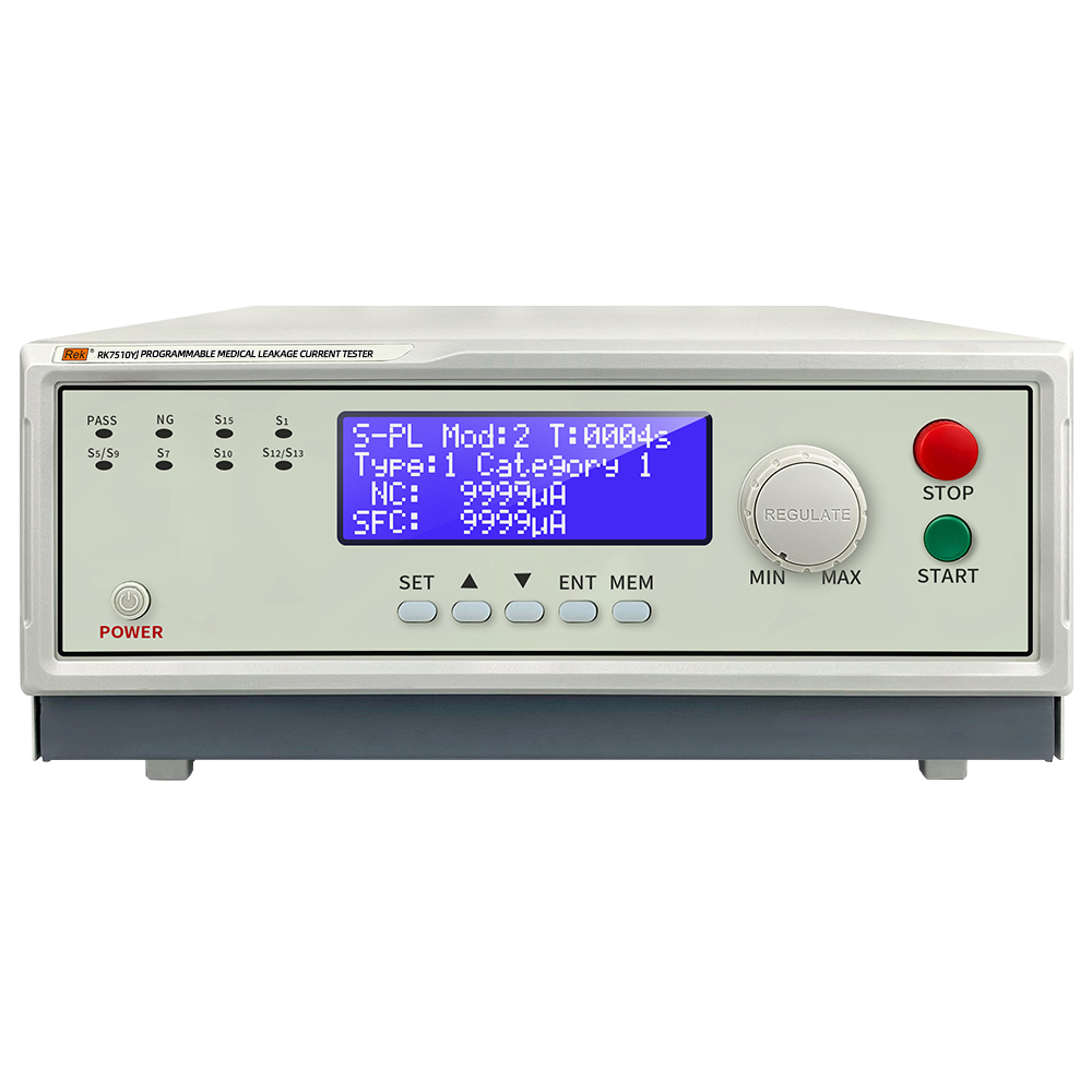 RK7505YJ/RK7510YJ/RK7520YJ/RK7530YJ/RK7550YJ程控醫(yī)用泄漏電流測試儀（符合計量檢定規(guī)程：JJG1188-2022）